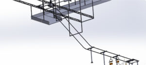 Seamless integration of Samsung Hanging Line project into production layout.