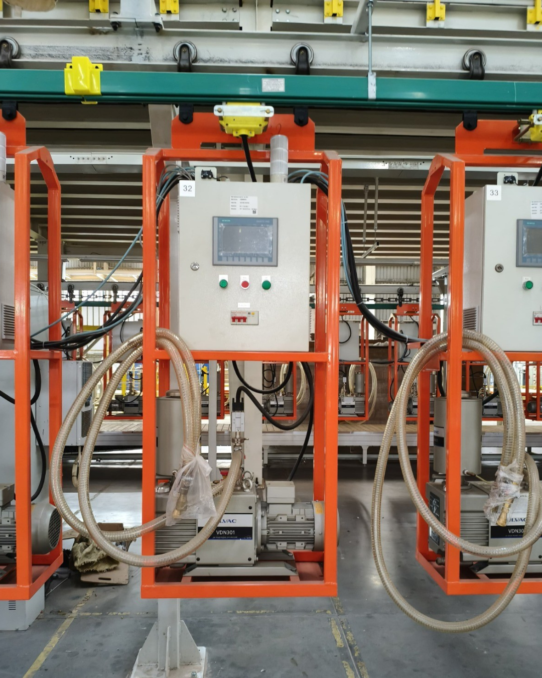 Vaccum Testing Area