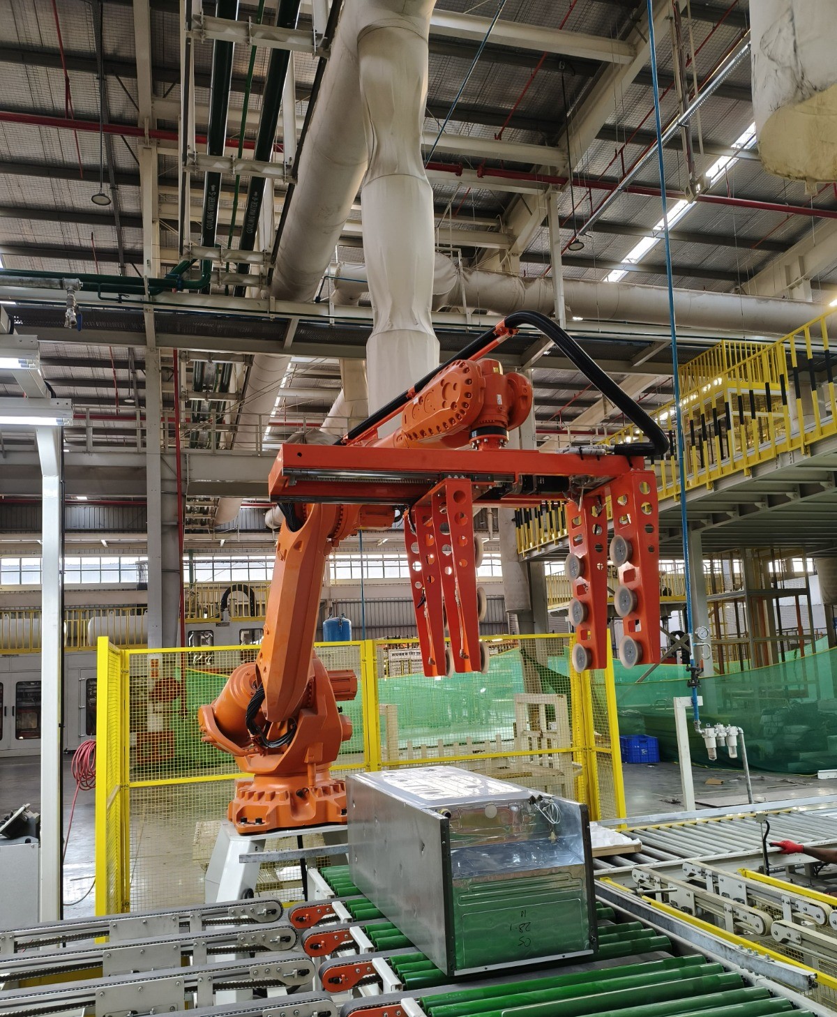 Robotic Refrigerator Handling Automation System