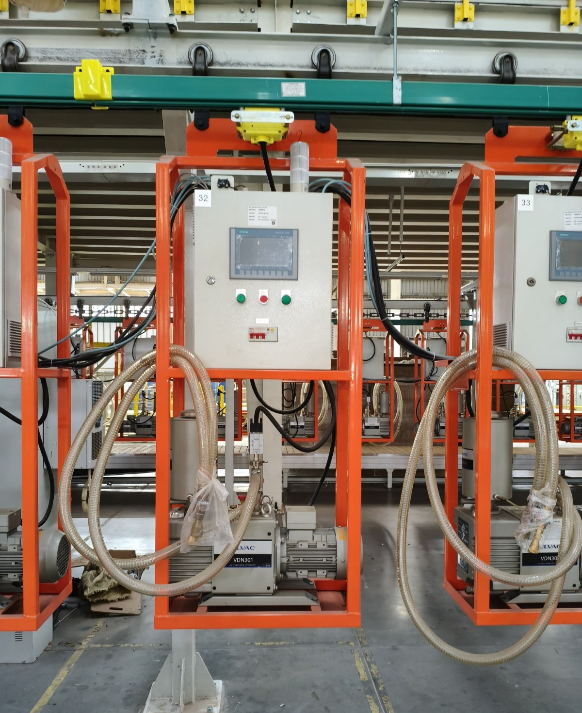 Vaccum Testing Area