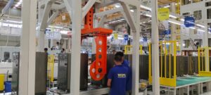Washing machine assembly line