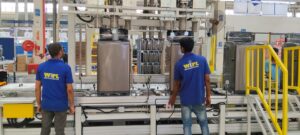 Washing machine assembly line