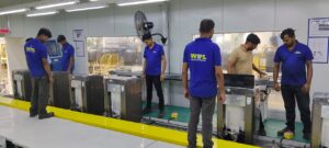 Washing machine assembly line